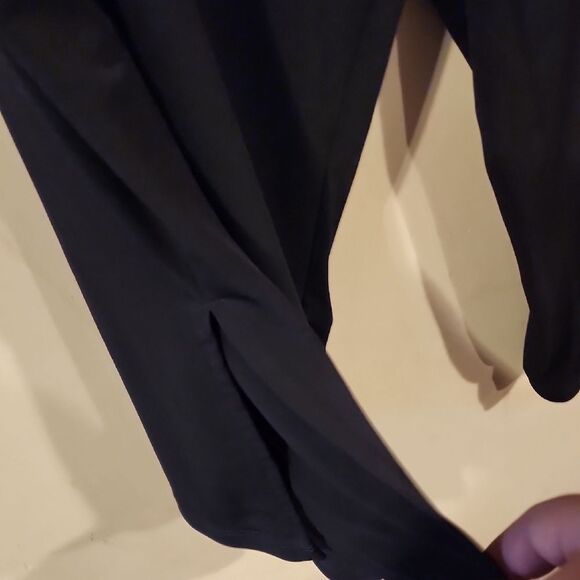 Susan Graver Crop Black Stretchy Elegant Size XLP - Picture 5 of 5